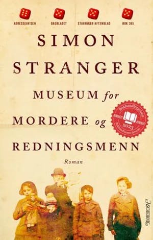 Omslag: "Museum for mordere og redningsmenn : : roman" av Simon Stranger