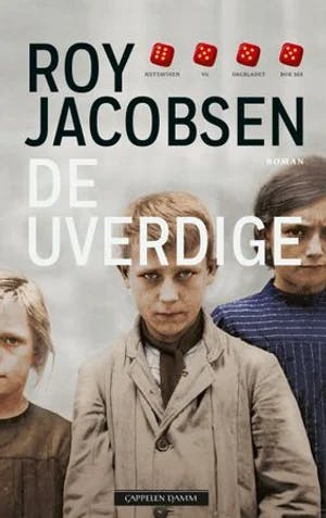 Omslag: "De uverdige" av Roy Jacobsen